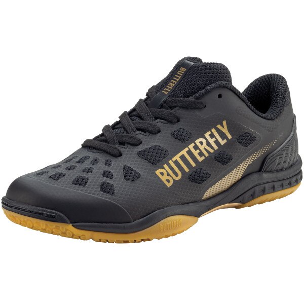 Butterfly Lezoline Levalis Shoes - Stealth Black - Angle